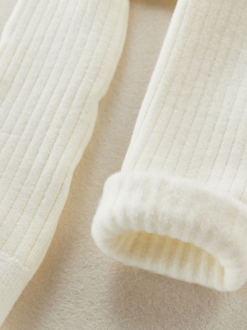 Piger Bomuld Solide Leggings Stretch Kjole Underdele Til Vinter Baby Børn Tøj