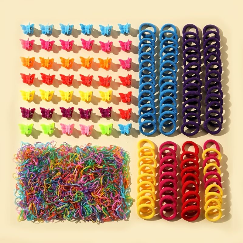 1070-pack Børn Hot Sale Hår Slips Hårclips Sæt Fødselsdagsgave Til Piger