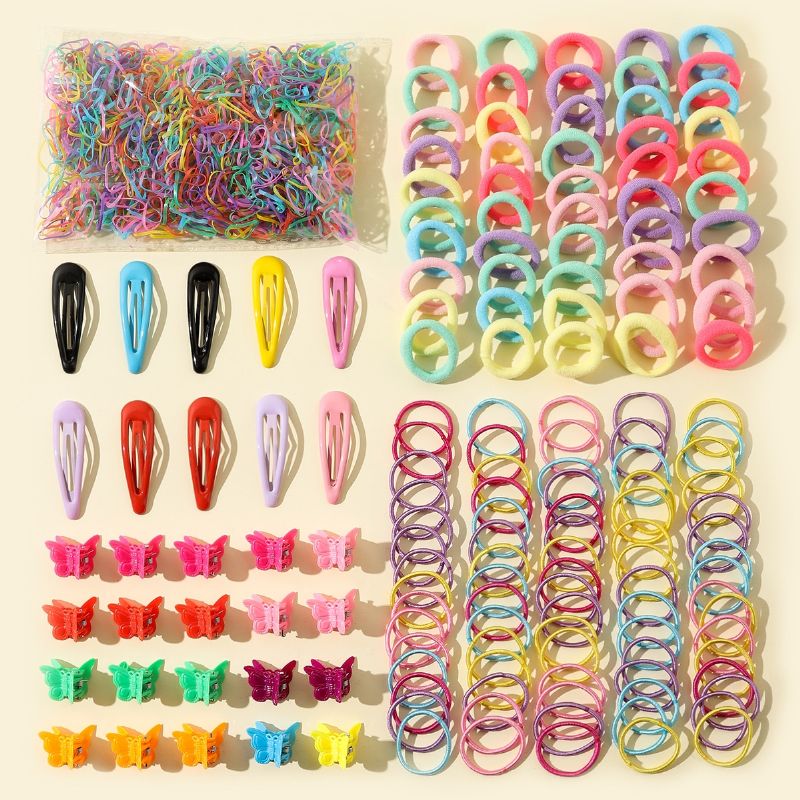 1070-pack Børn Hot Sale Hår Slips Hårclips Sæt Fødselsdagsgave Til Piger