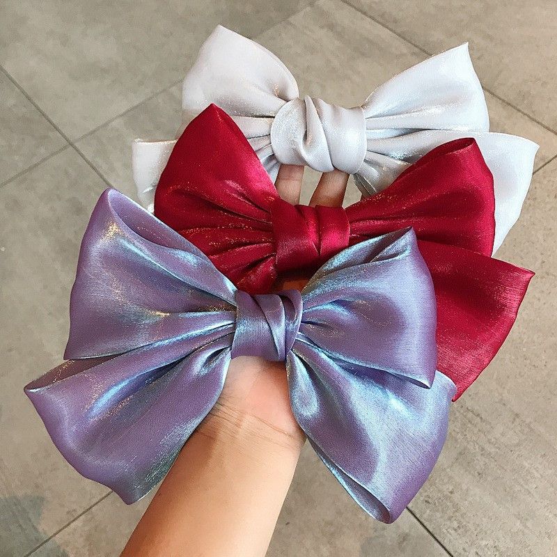 Hårstylingtilbehør Pandebånd Til Kvinder Kløclips Imiteret Silkehårbånd Scrunchies Sommerfuglehårspænder Store Hårspænder Til Tykt Hår Og Tyndt Hår Hårtilbehør Til Piger