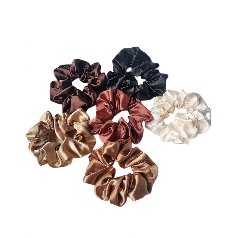 Imiteret Silke Hår Scrunchies Bløde Satin Til Hår Til Hår Komfortable Små Scrunchy Blød Hår Snørebånd Hestehaleholder Til Kvinder Piger Hårtilbehør