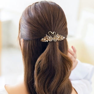 Rhinestone-hårspænder Med Smykkebelagte Hårspænder Hårstylingtilbehør Til Kvinder Piger