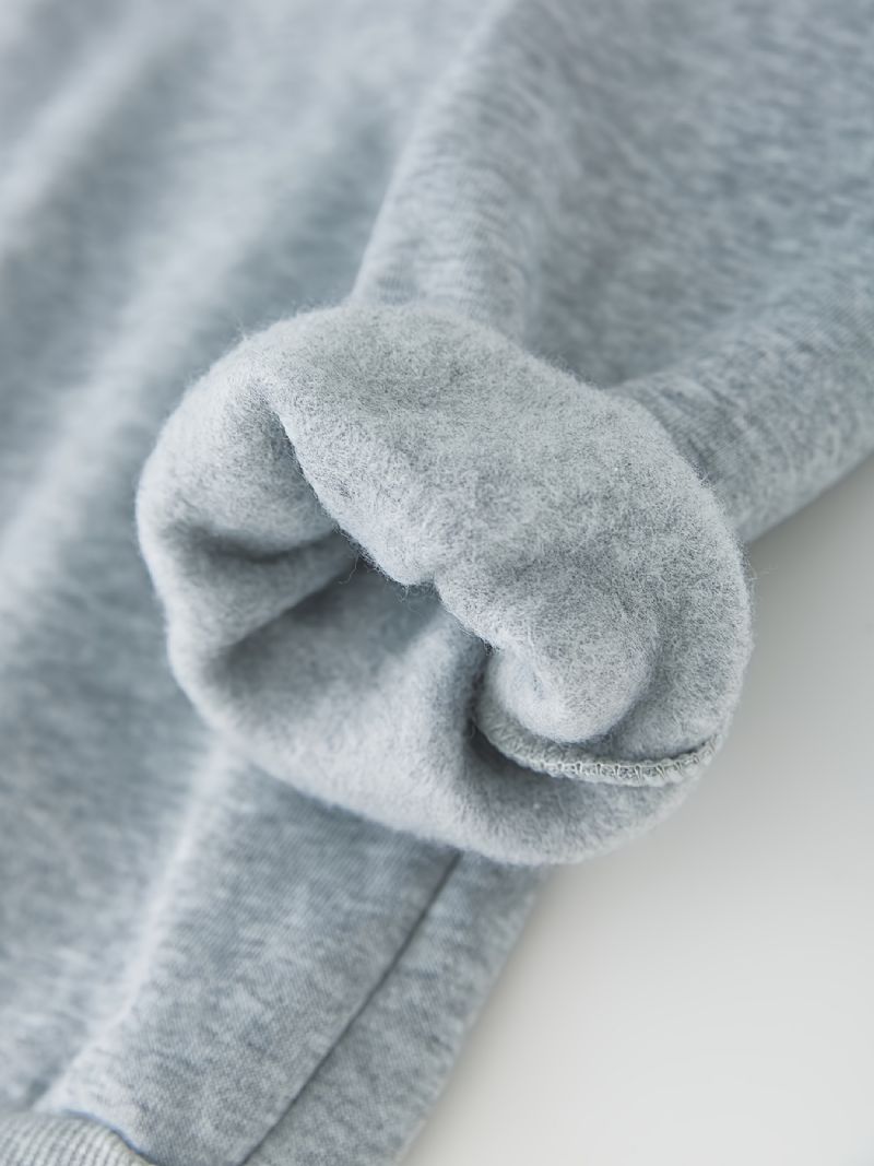 Brevtrykt Trøje Til Børn Med Rund Hals Langærmet Sweatshirt Drenge Piger Tøj