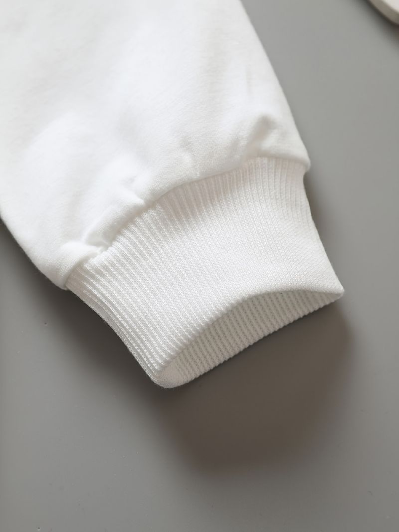 Drenge Casual Pullover Sweatshirt Med Mama's Print