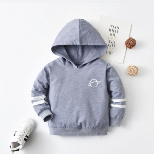 Toddler Drenge Universe Pattern Hoodie Pullover Casual Sweatshirt