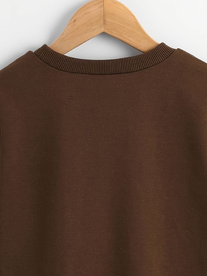 Unisex Piger Drenge Pullover Sweatshirt Med Svampe Print Vinter Nyt Børnetøj