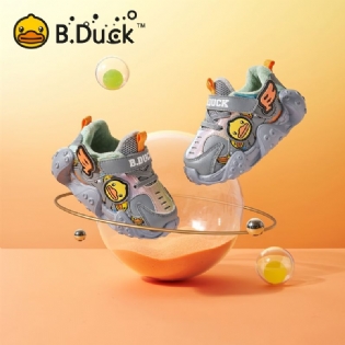 B.duck Baby Cartoon Sneakers Skridsikre Fleece Varme Vintersko Drenge Piger Børn Sko