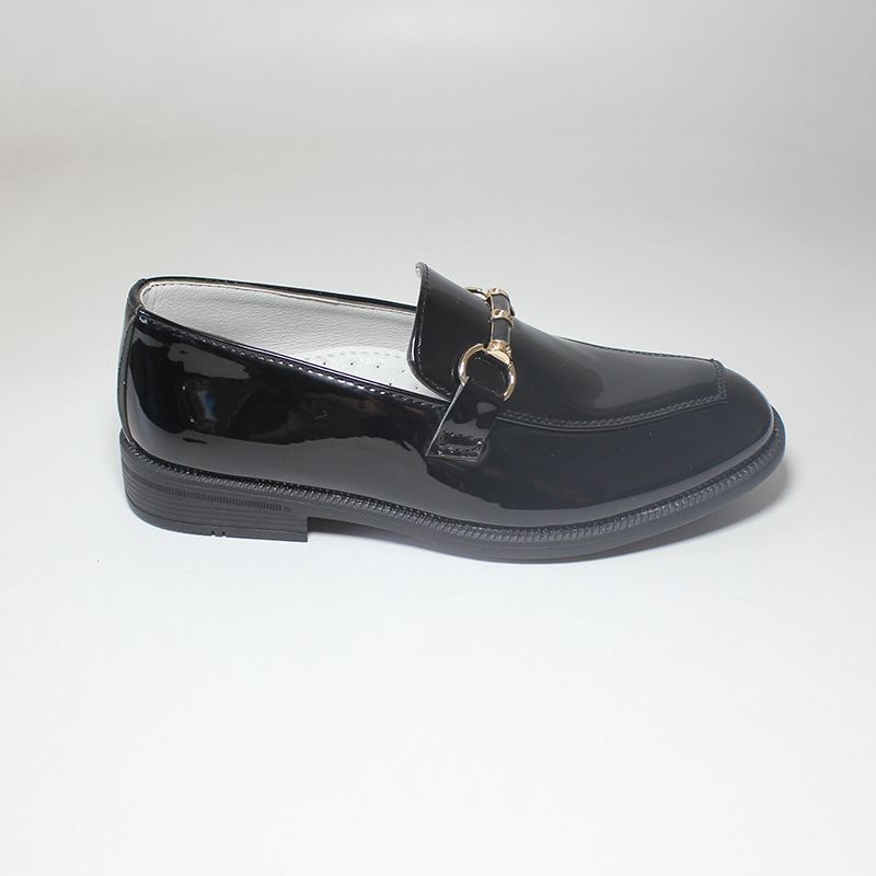 New Mode Drenge Sko Formel Aftenkjole Fest Loafers Børn Læder Slip On Sko