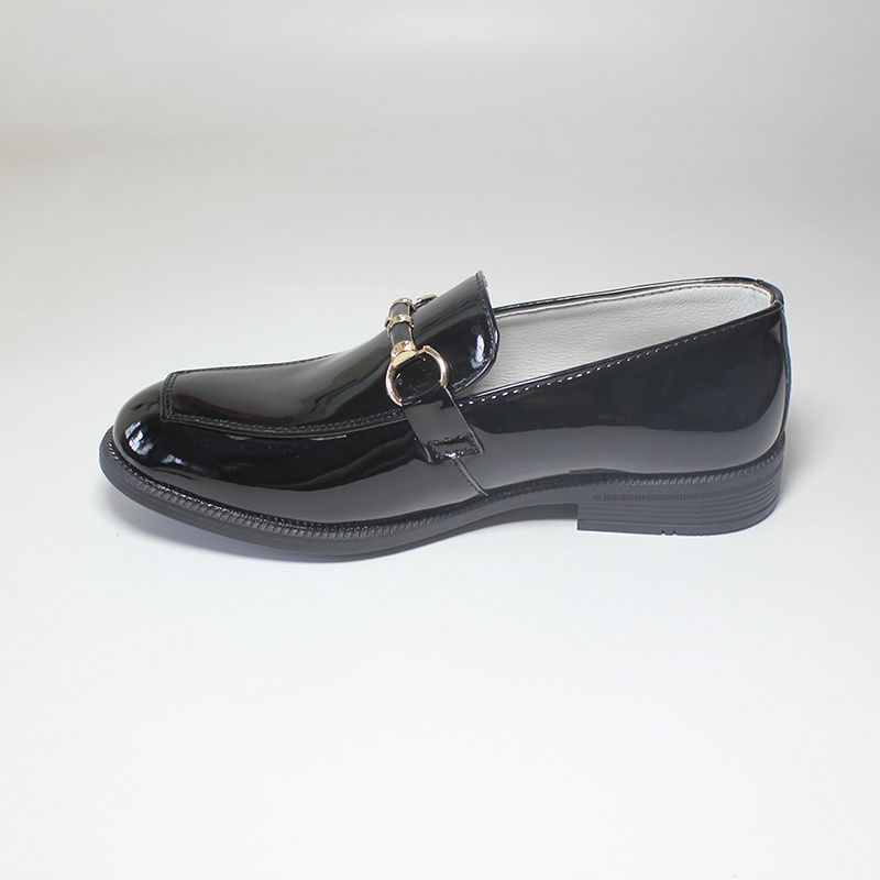 New Mode Drenge Sko Formel Aftenkjole Fest Loafers Børn Læder Slip On Sko