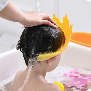 1 Stk Baby Shampoo Artefact Øjenbeskyttelse Ørebeskyttelse Blød Gel Kasket Spædbørn Barn Brusehætte Vandtæt Badeshampoo Farvevalg