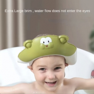 Abeformet Børnebadehætte Baby Shampoo Artifact Kasket Øjenbeskyttelse Brusehætte Børneshampoo