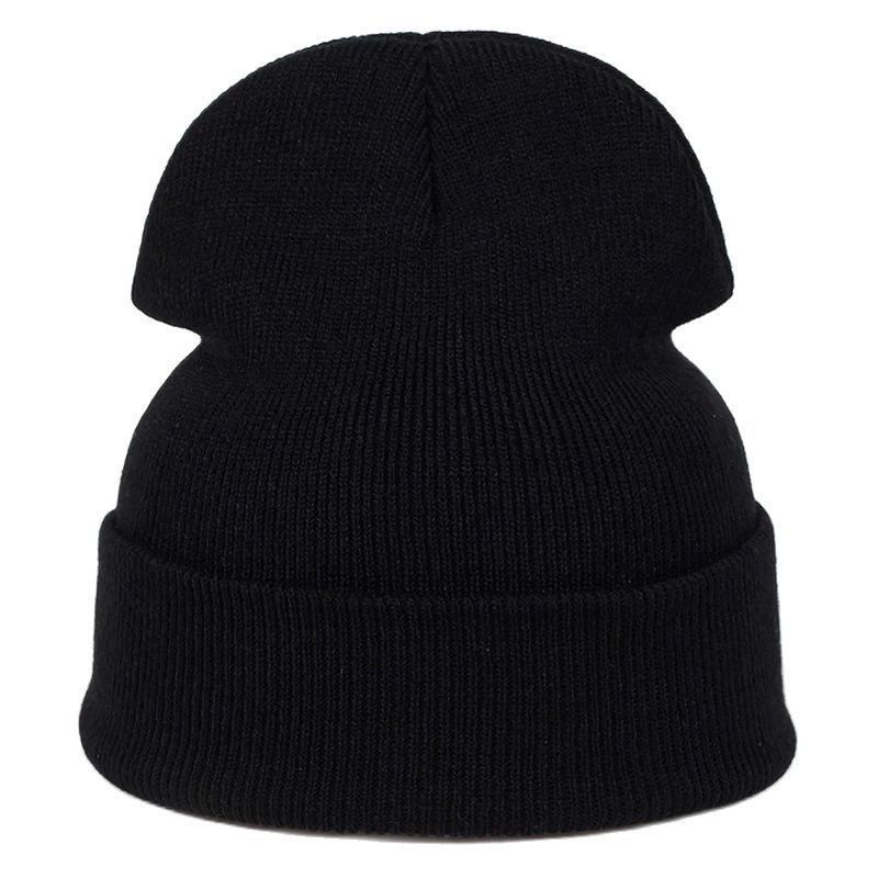 Sort Sød Kat Beanie Strik Vinter Hatte Til Kvinder Piger Teenagere Slouchy Skull Caps
