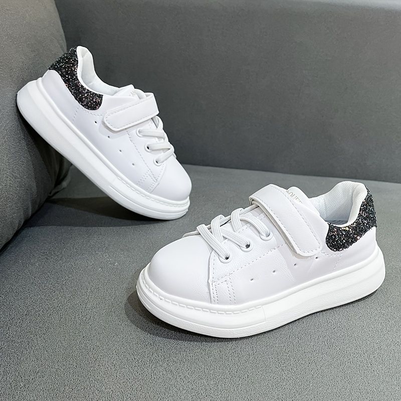 Babypiger Solid Low Top Letvægts Skatesko Pigesneaker