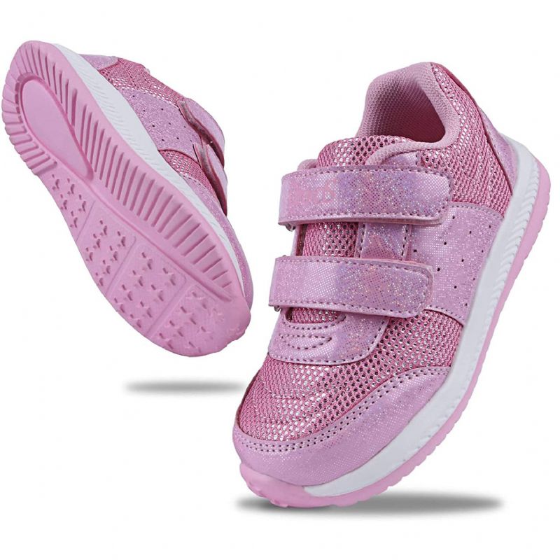 Løbesko Til Piger Småbørn Sparkle Atletiksko Børn Casual Lette Sneakers Sports Walking Sko