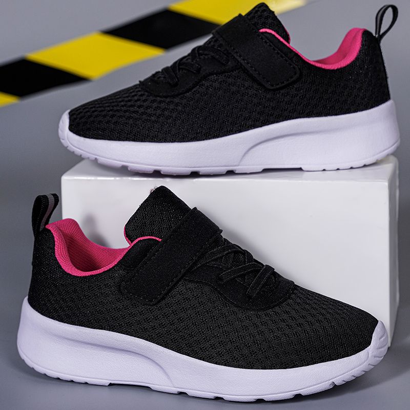 Piger Casual Mesh Åndbare Sneakers Med Platform Til Udendørs Sportsvandring