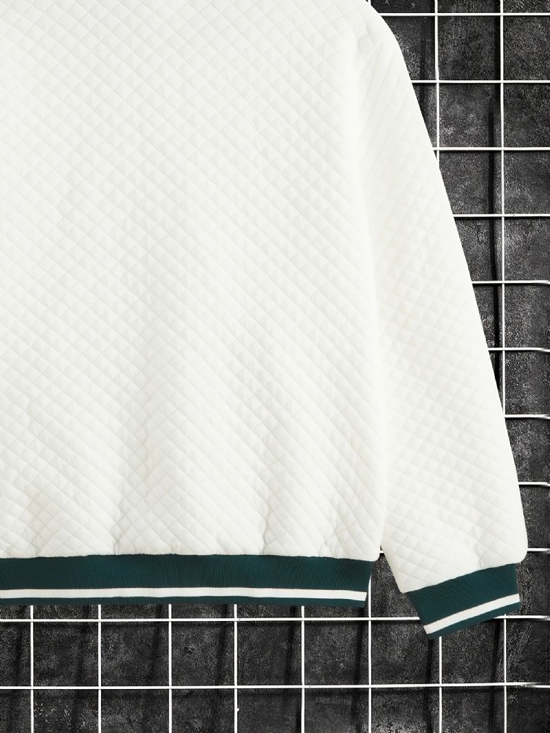 Drenge Brev Broderi Stand Krave Baseballjakke Børnetøj