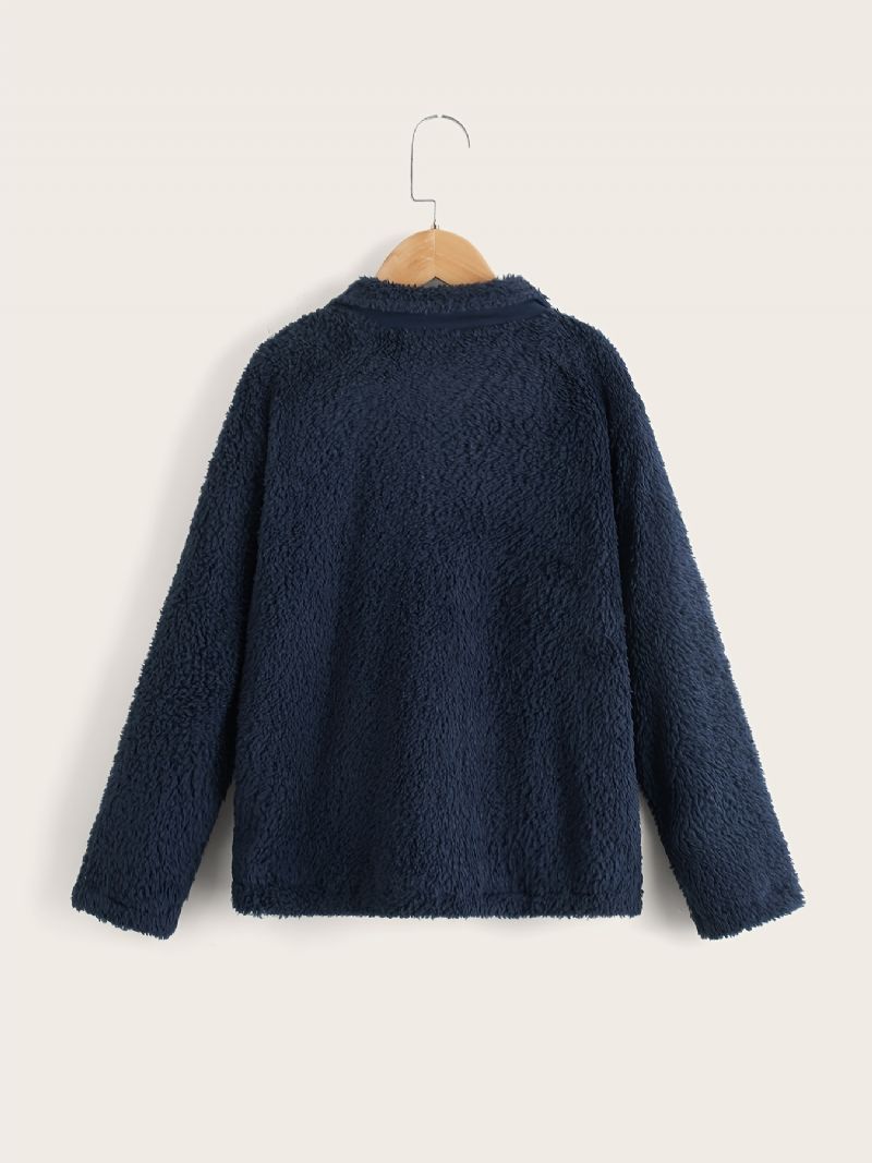 Unisex Børn Bamse Lynlåsjakke Termisk Overtøj Til Vinter Børnetøj
