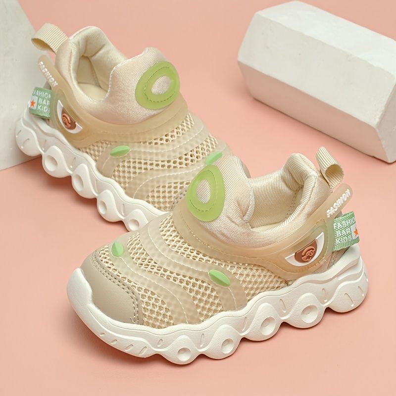 Baby Drenge Lette Åndbare Sneakers Blødsålede Skridsikre Sko