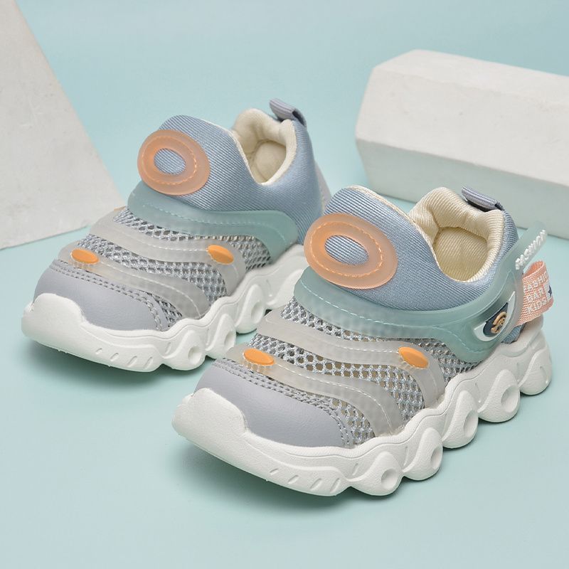 Baby Drenge Lette Åndbare Sneakers Blødsålede Skridsikre Sko