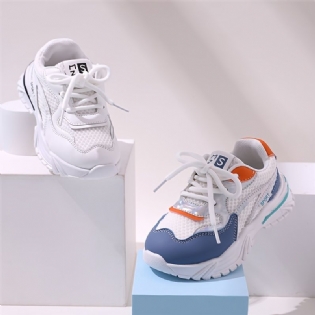 Baby Drenge Piger Sneakers Snøre Udendørs Sport Gåture Børn Sko