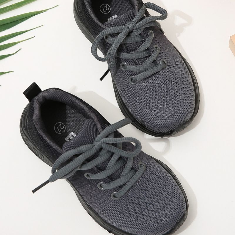 Børn Efterår Vinter Four Seasons Striped Sneakers Lette