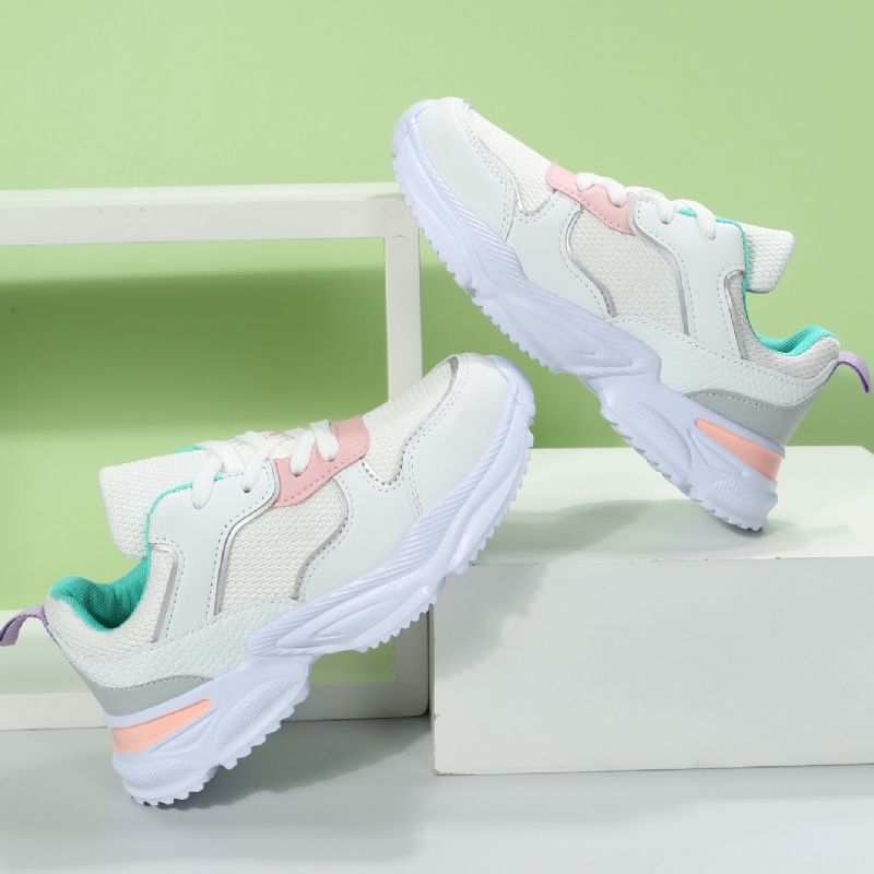 Børn Piger Flightweight Åndbar College Style Casual Sneakers