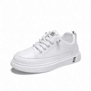 Drenge Mode Solid Color Vandtætte Low Top Sneakers