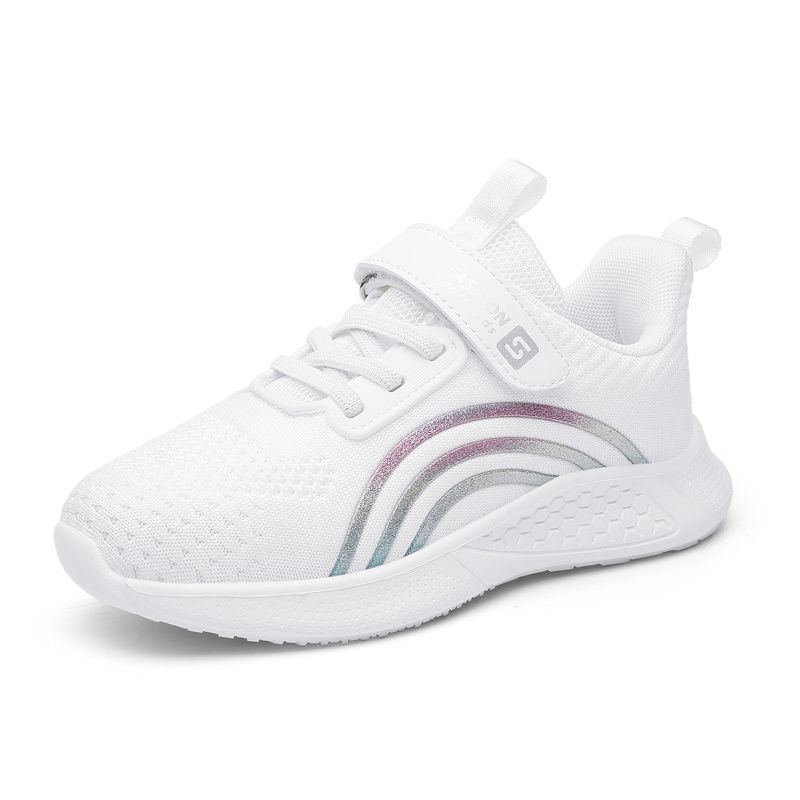 Piger Sneakers Med Blød Sål Letvægts Åndbare Skridsikre Løbesko