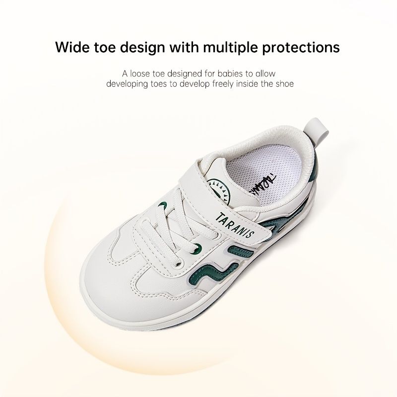 Småbørn Børn Skøjtesko Blødsålede Anti-slip Color Block Sneakers Sko Til Drenge Piger