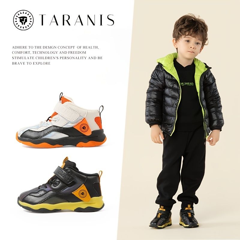 Småbørn Børn Sneakers Skridsikre Sko Til Efterår Og Vinter Ny