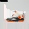 Orange-Rød