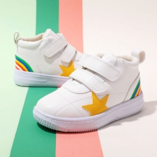 Småbørn Børn Vinter & Allover Rainbow Star Mønster Sneakers Med Bløde Ben
