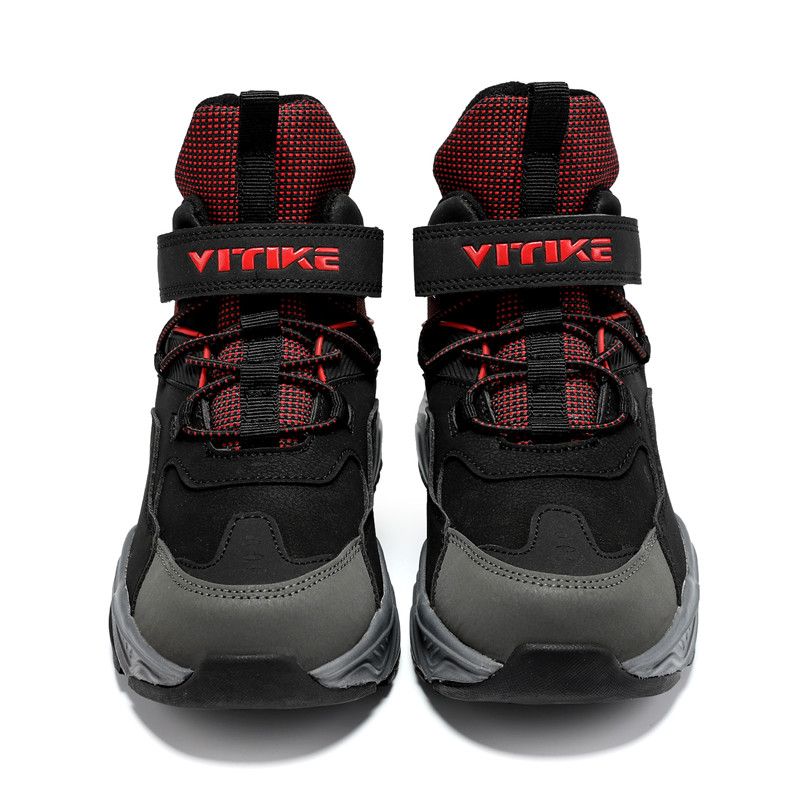 Vitike Børnesko Velcro Pu High-top Vandtætte Sneakers