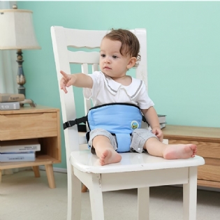 Super Family Baby Fodringsstol Sikkerhedsbælte Børne Spisebord Bælte Anti-fall Spisestue Stol Sikkerhed Fast Småbørn Beskyttelse Talje